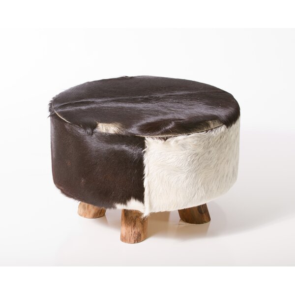 Sayer Leather Ottoman By Union Rustic