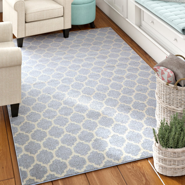 Moore Gray Area Rug by Charlton Home