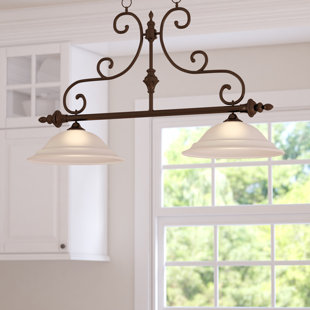 2 Light Kitchen Island Pendants You Ll Love Wayfair Kn 2 Light Kitchen Island Pendant
