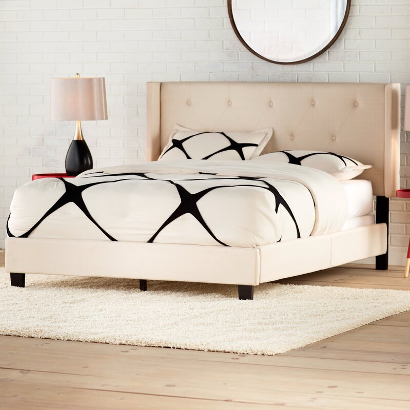 Gill Queen Upholstered Panel Bed