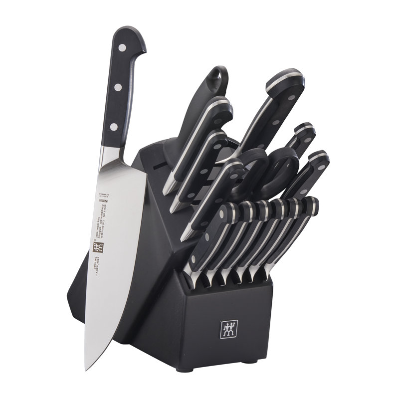 Zwilling Ja Henckels Pro 16 Piece Knife Block Set Reviews Birch Lane