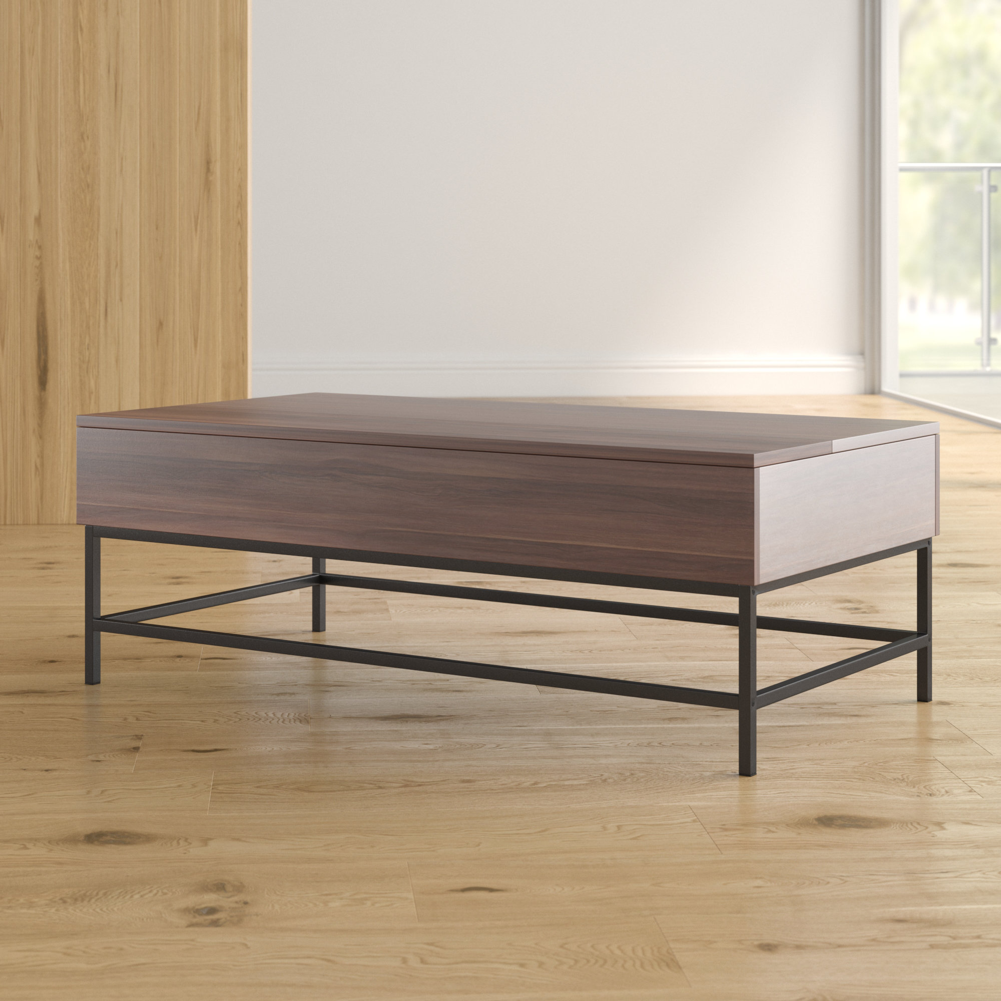 Ivy Bronx Reda Lift Top Coffee Table With Storage Reviews Wayfair