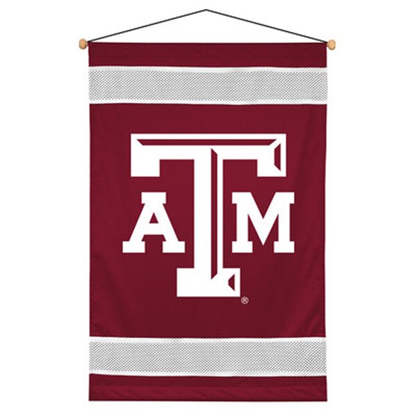 Texas A&M University House Flag Embroidered by Evergreen
