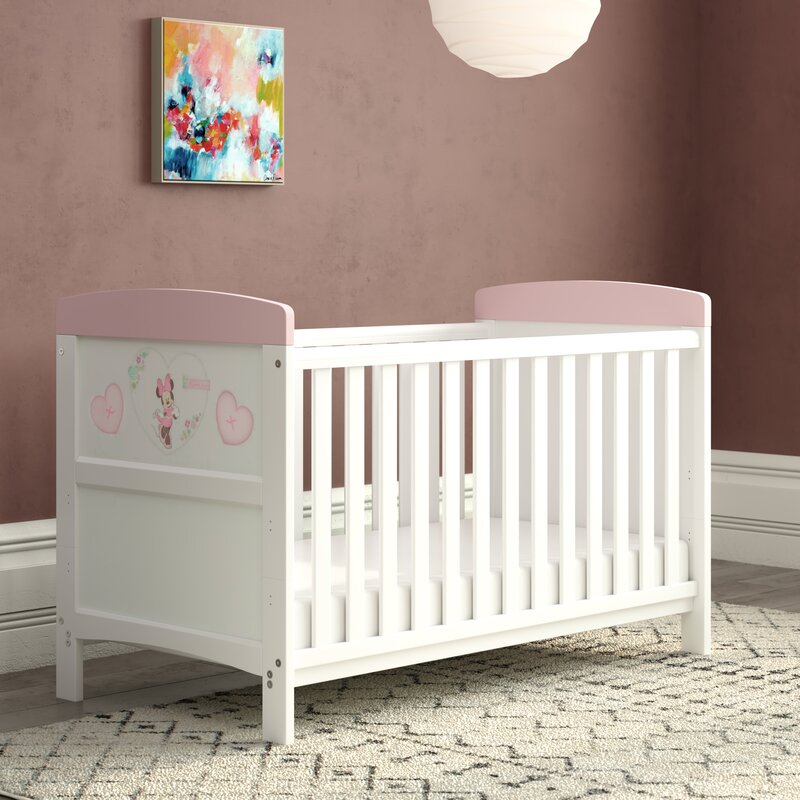 obaby minnie mouse cot bed