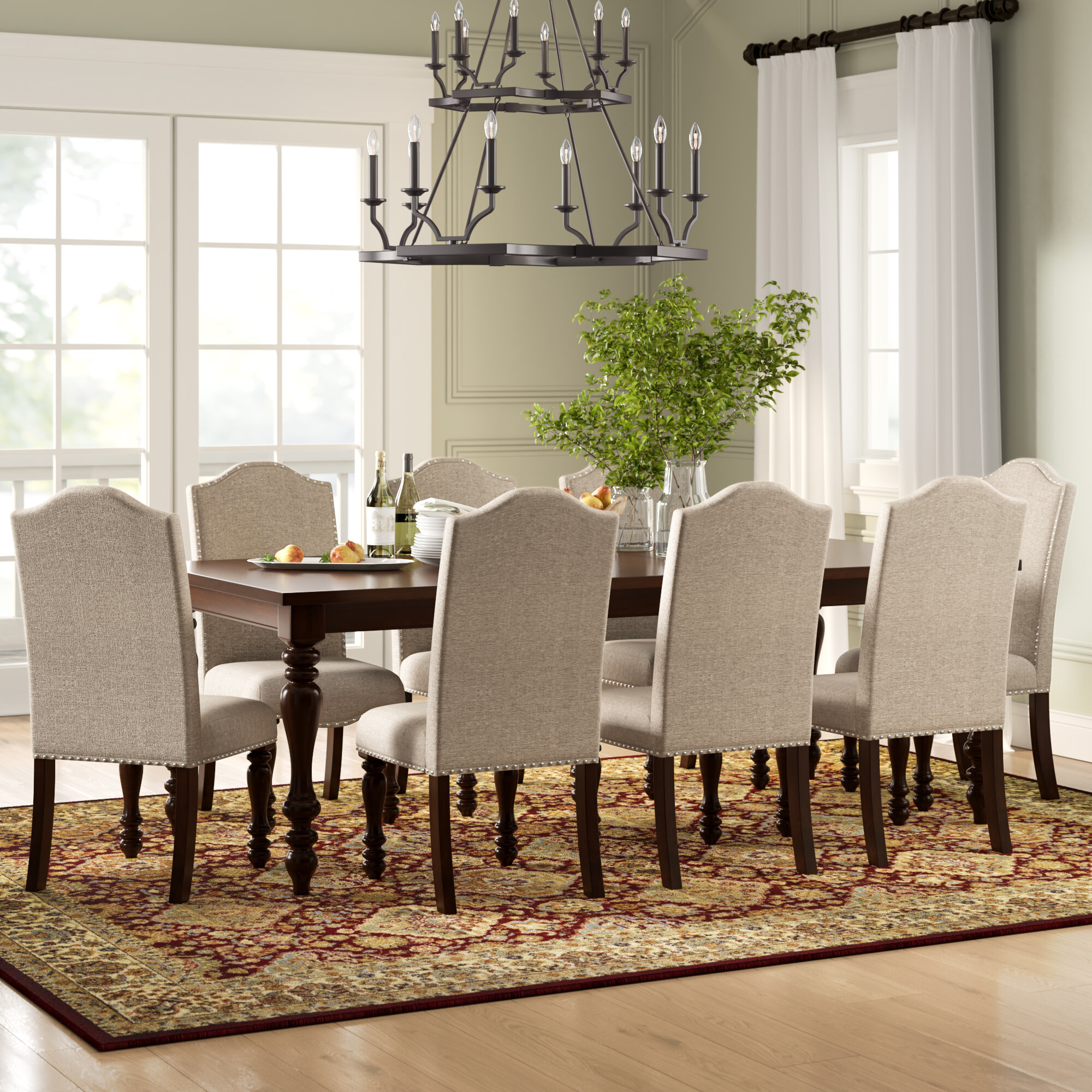 Darby Home Co Puccio 9 Piece Dining Set Reviews Wayfair