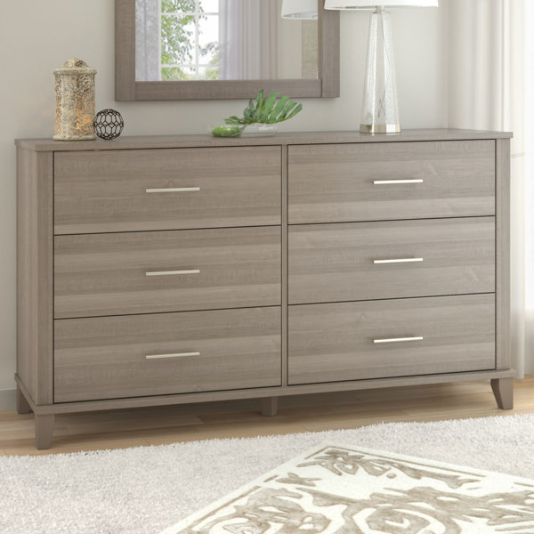 New Kirchoff 6 Drawer Double Dresser By Ebern Designs Purchase