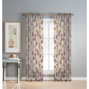 Double Wide Sheer Curtains Wayfair Quickview