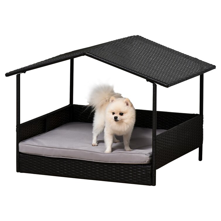 Tucker Murphy™ Pet Lanagan Metal Dog House | Wayfair