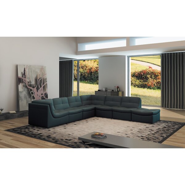 Weisman Right Hand Facing Modular Sectional With Ottoman By Brayden Studio