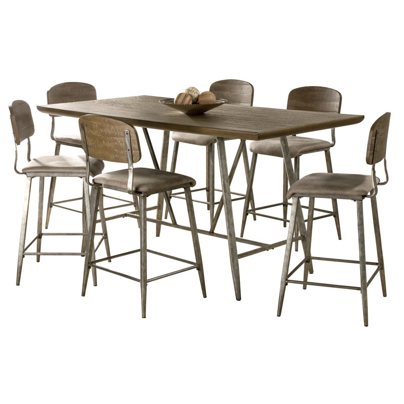 Georgia 7 Piece Counter Height Dining Set Joss Main