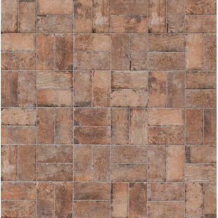 Chicago Brick Floor Tile Wayfair Chicago Brick 4 X 8 Porcelain Mosaic Tile In Old