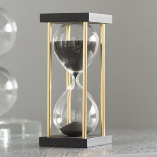 hourglass decorative glass