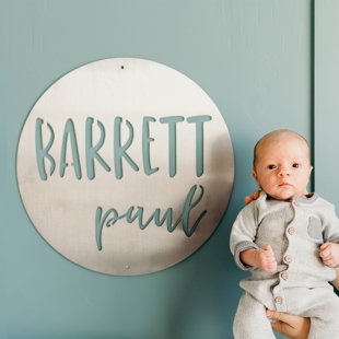 personalized name wall decor