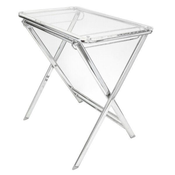 Cambridge Foldable Tray Table By Symple Stuff