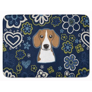 Beagle Memory Foam Bath Rug