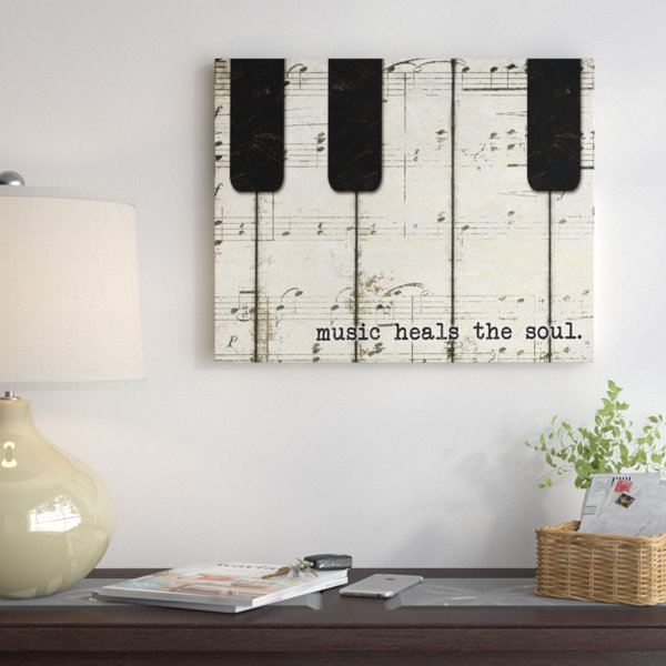Abstract Piano Art Wayfair
