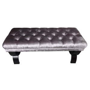 Belford Umber Wood Bench by House of Hampton