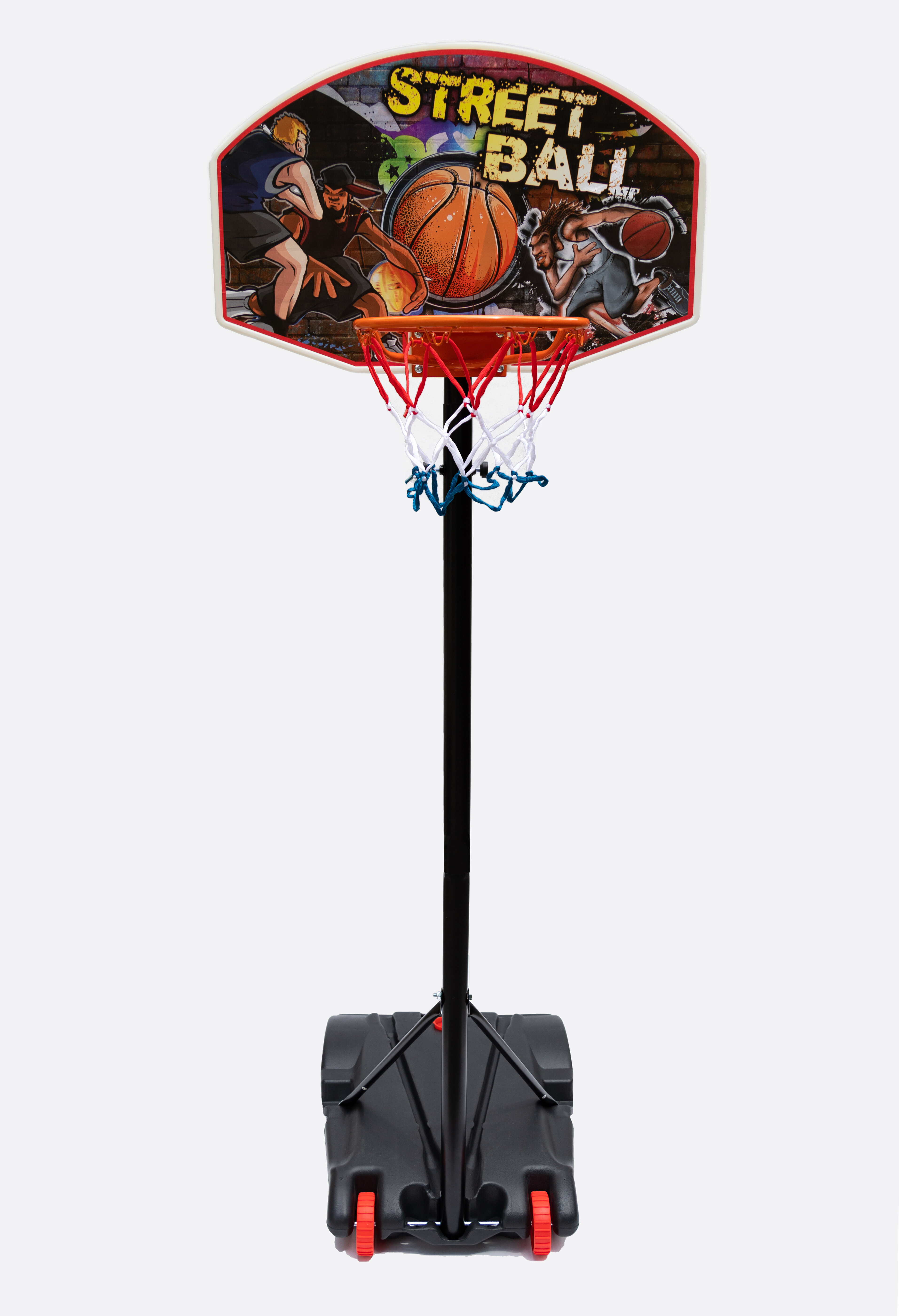 Adjustable Portable Basketball Set w/ Ball 