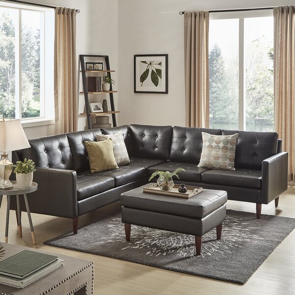 Atlas Reversible Modular Sectional With Ottoman By Kingstown Home