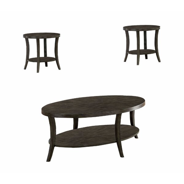 Coralle 3 Piece Coffee Table Set By Red Barrel Studio