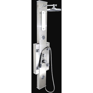 Jet Pro Shower Spa Wayfair Bathroom Shower Tower Mage Multi Jets Spa System Panel Diverter