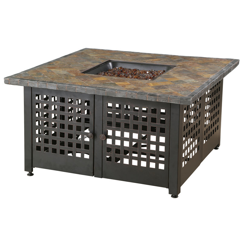 Endless Summer Elizabeth Outdoor Steel Propane Fire Pit ...