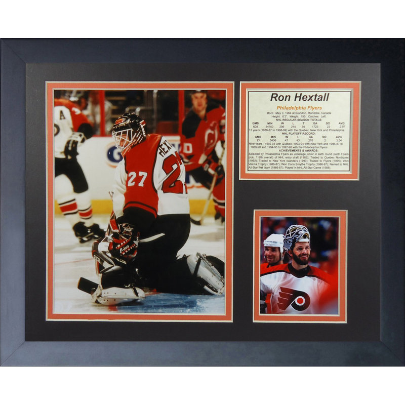 Legends Never Die Ron Hextall Philadelphia Flyers Framed