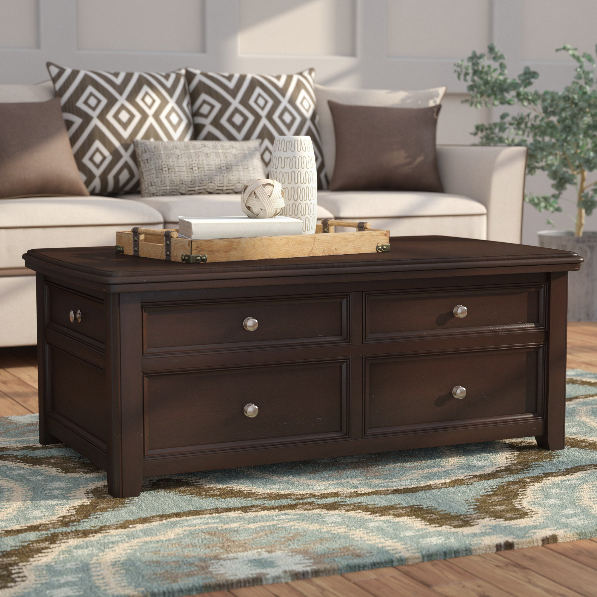 Darby Home Co Han Trunk Coffee Table With Lift Top Reviews Darby Home Co Han Trunk Coffee Table With Lift Top Reviews Wayfair