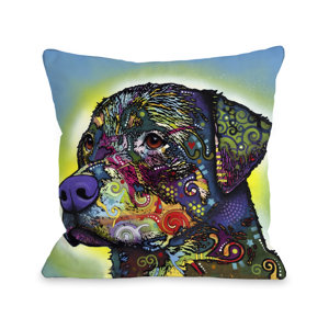 Doggy Du00e9cor The Rottweiler Throw Pillow