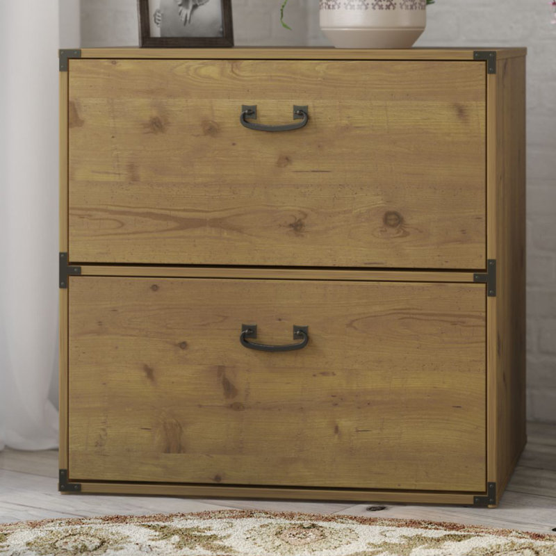 Kathy Ireland Home By Bush Furniture Ironworks 2 Drawer Lateral