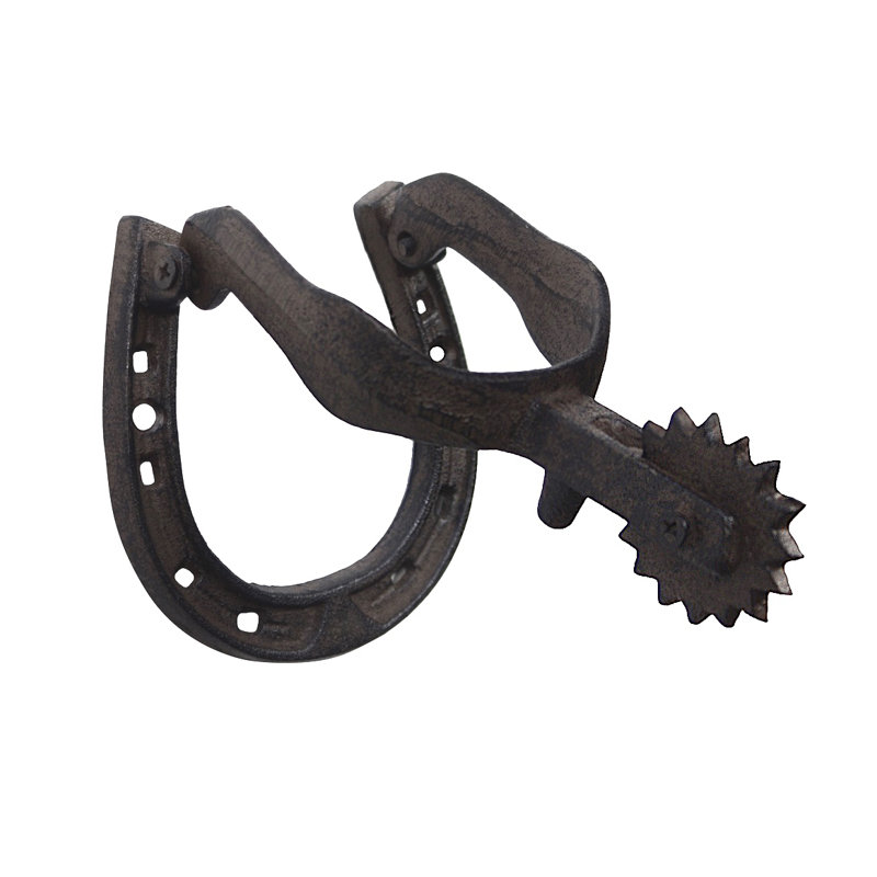 Cast Iron Lucky Horse Shoe Door Knocker