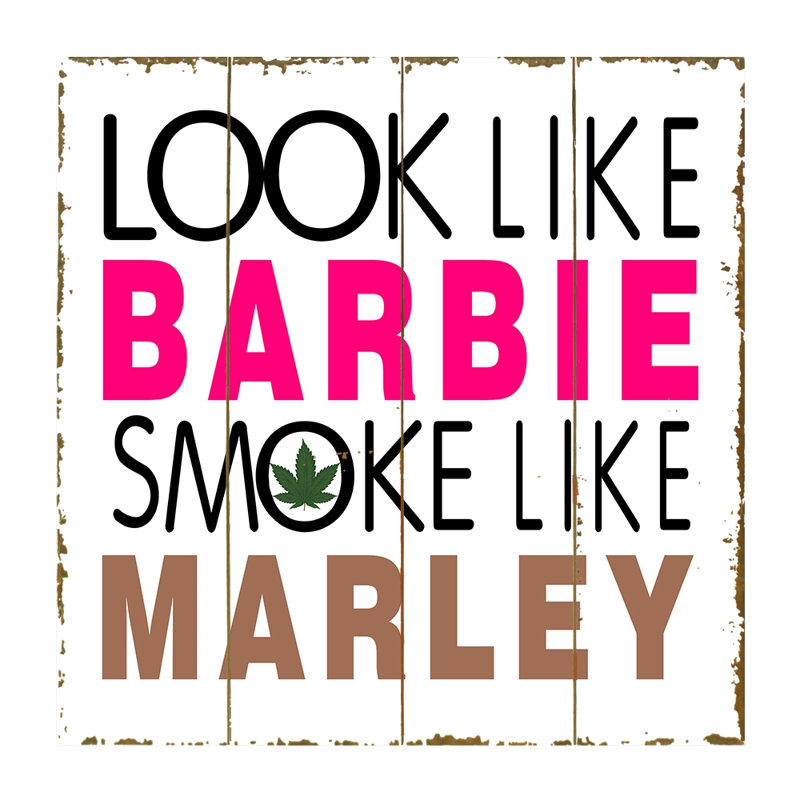 Mr Mjs Barbie And Marley Vintage Wood Wall Decor Wayfair