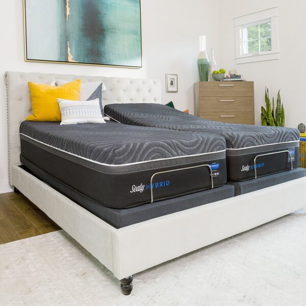 Hybrid™ Premium Gold Chill Cooling 15 Ultra Plush Mattress and Box Spring by Sealy