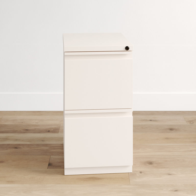 Dotted Line Ellie Pedestal 2 Drawer Mobile Vertical Filing Cabinet Reviews Wayfair