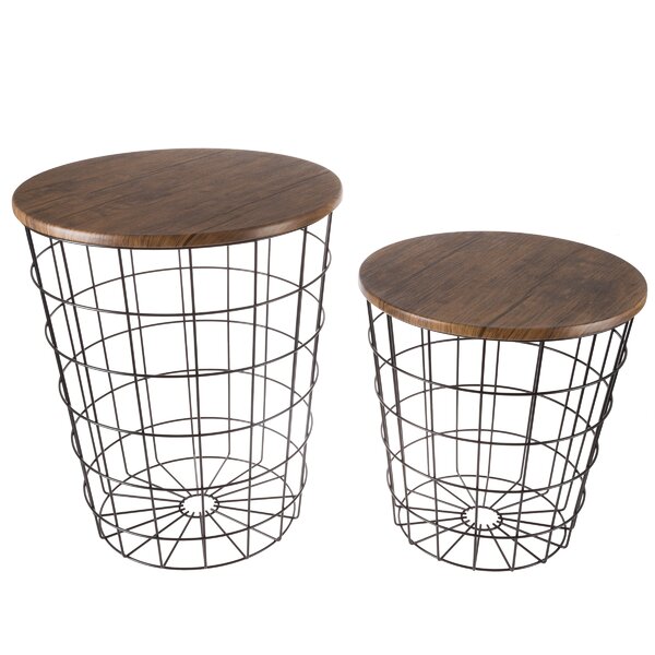 Mcgowen 2 Piece End Table Set By Wrought Studio