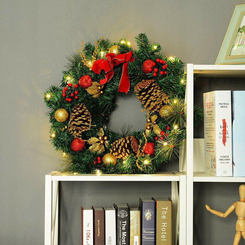 Christmas wreath Christmas door wreath UK 