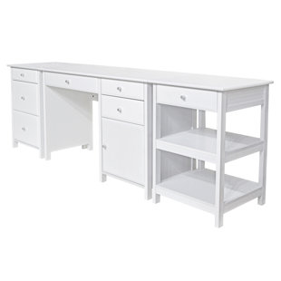Home Office Desk For Two Wayfair Quickview