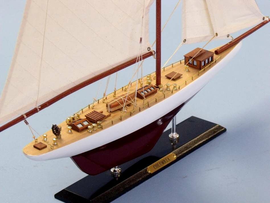 Handcrafted Nautical Decor Columbia Limited Model Yacht & Reviews | Wayfair