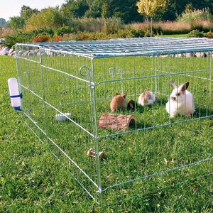 Natura Rabbit Cage with Outdoor Run