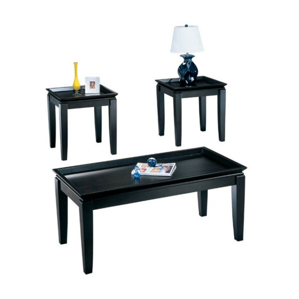 Raquel 3 Piece Coffee Table Set By Darby Home Co