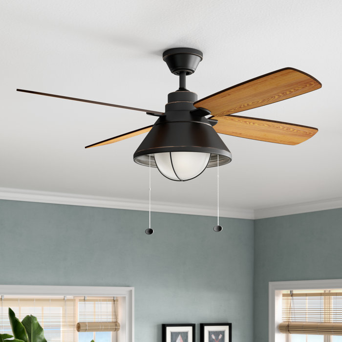 53 5 Menendez 4 Blade Led Ceiling Fan Light Kit Included