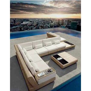 Sumba Sectional Armless Chair with Cushions