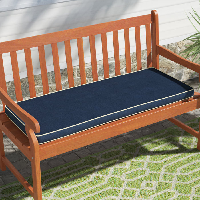 Bay Isle Home Holoubkov Indoor Outdoor Sunbrella Bench Cushion
