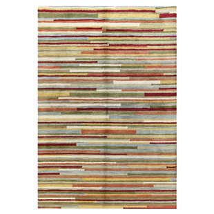 Modern Striped Area Rugs Allmodern Amparo Hand Tufted Area Rug