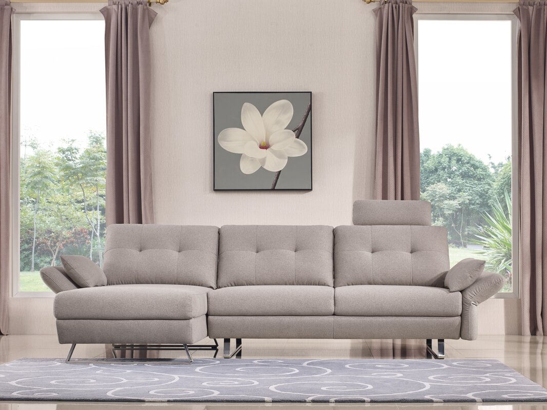 Carnmore Fabric Sectional Sofa