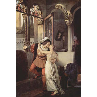 Buyenlarge Romeo And Juliet By Sir Frank Dicksee Painting Print Wayfair