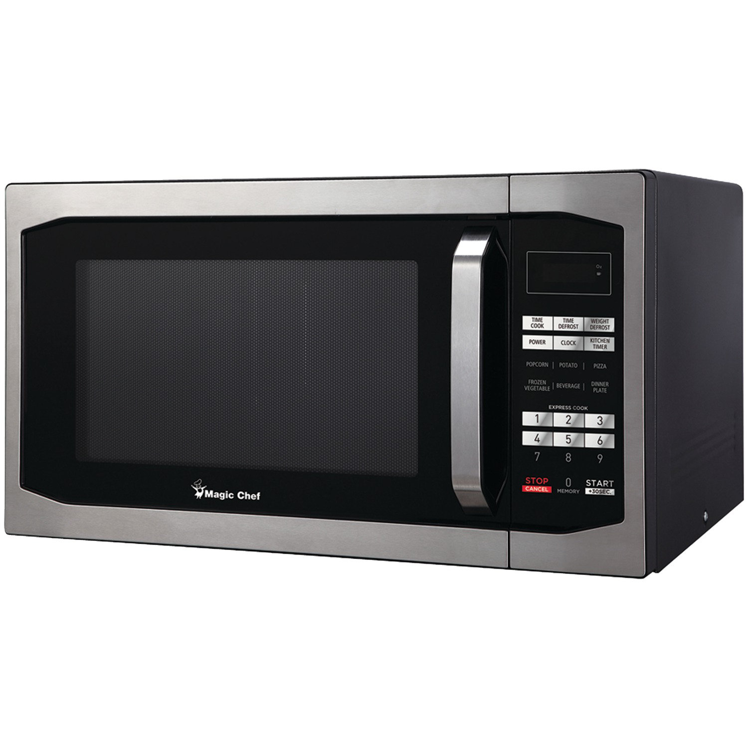 Magic Chef 22 1 6 Cu Ft Countertop Microwave With Kitchen Timer Magic Chef 22 1 6 Cu Ft Countertop