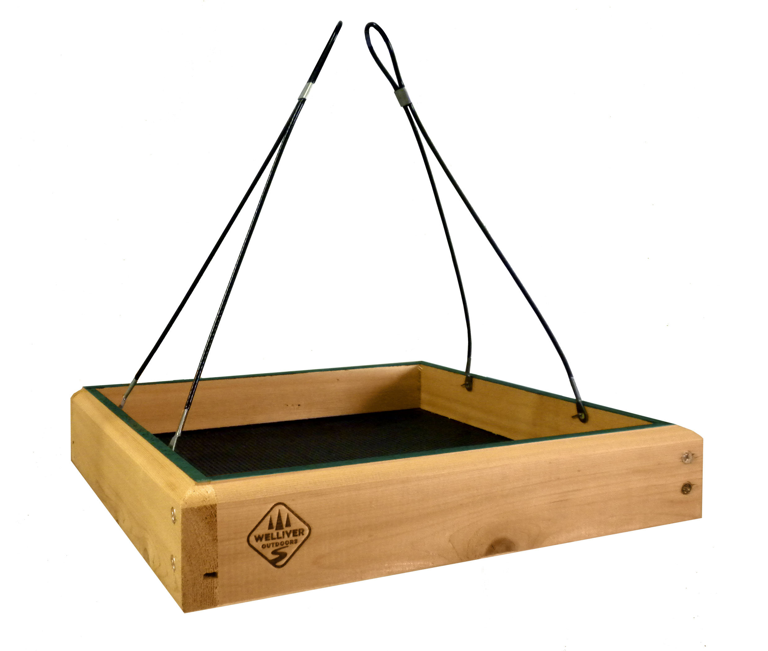 1000westinc Hanging Platform Tray Bird Feeder Wayfair
