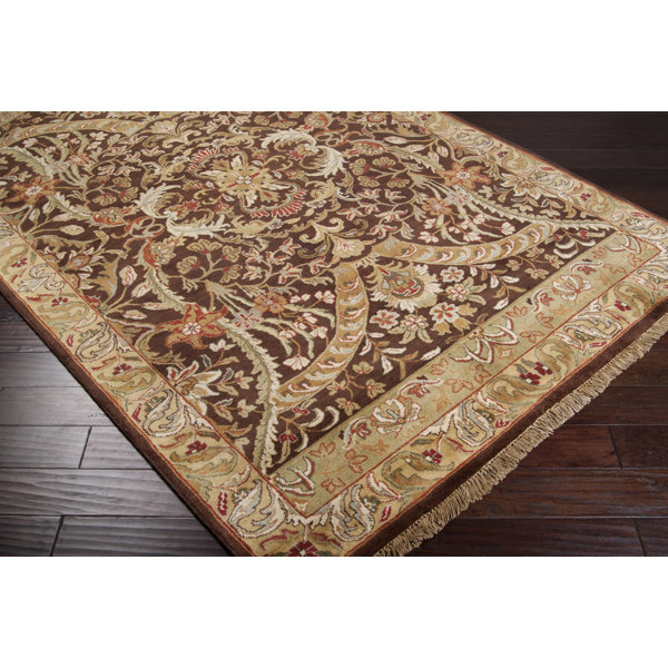 Barlett Brown/Beige Rug by Astoria Grand