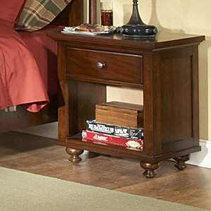 Aris 1 Drawer Nightstand by Woodhaven Hill
